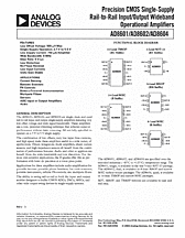 DataSheet AD8601 pdf